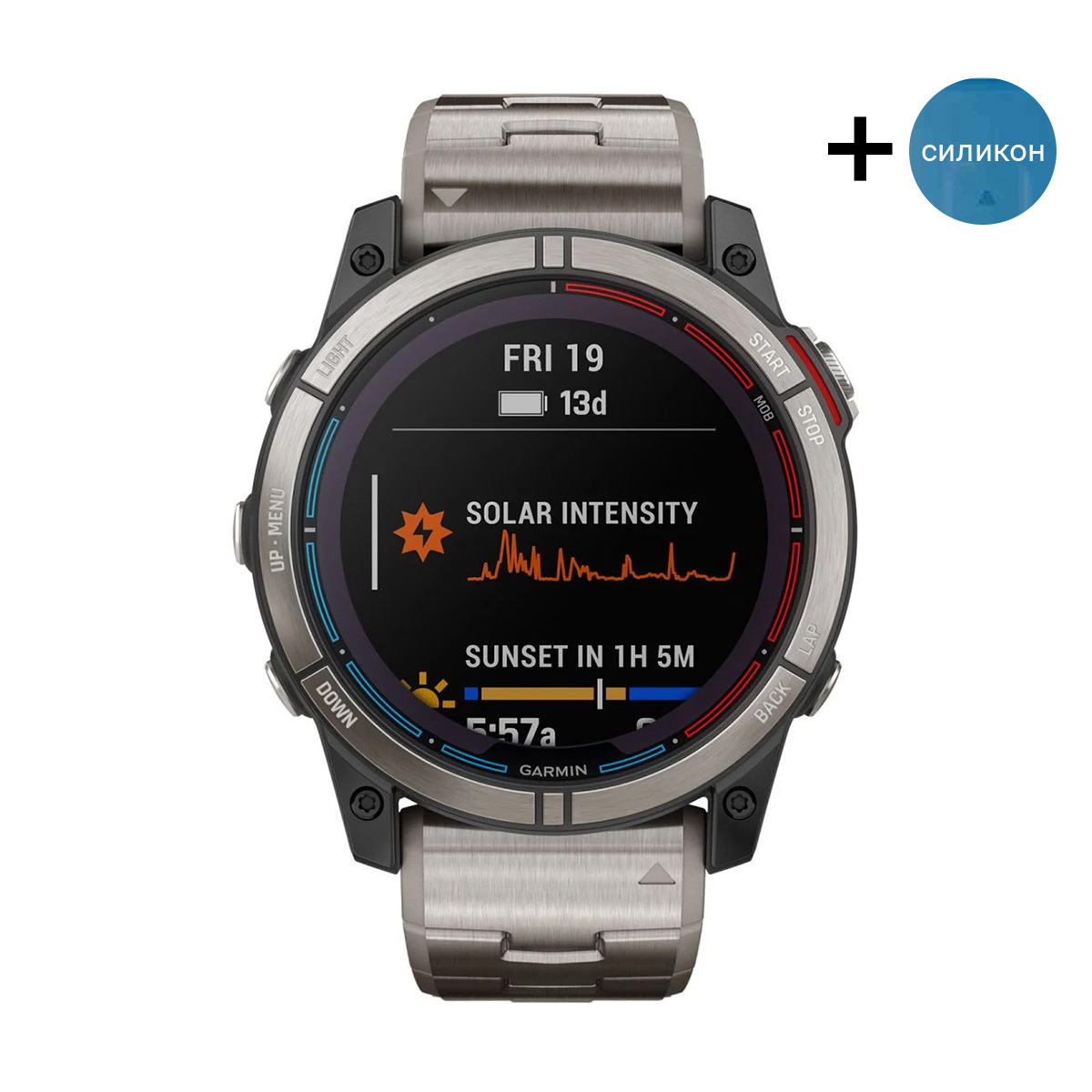 снимка на часовник Смарт часовник Garmin QUATIX 7 Solar edition 010-02541-61