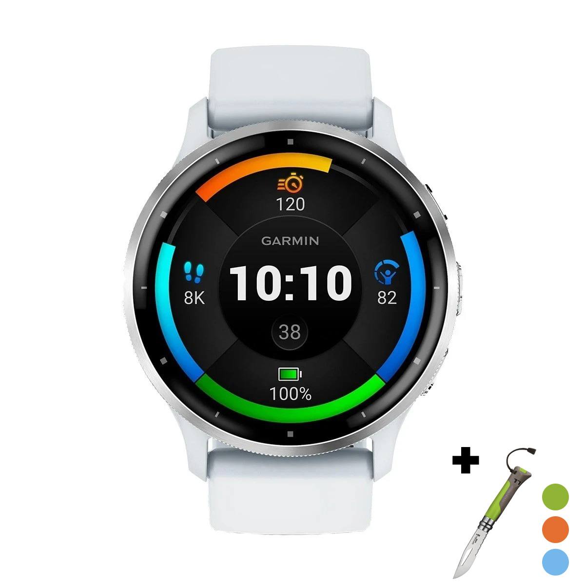 снимка на часовник Часовник Garmin Venu 3 Silver/Whitestone 010-02784-00