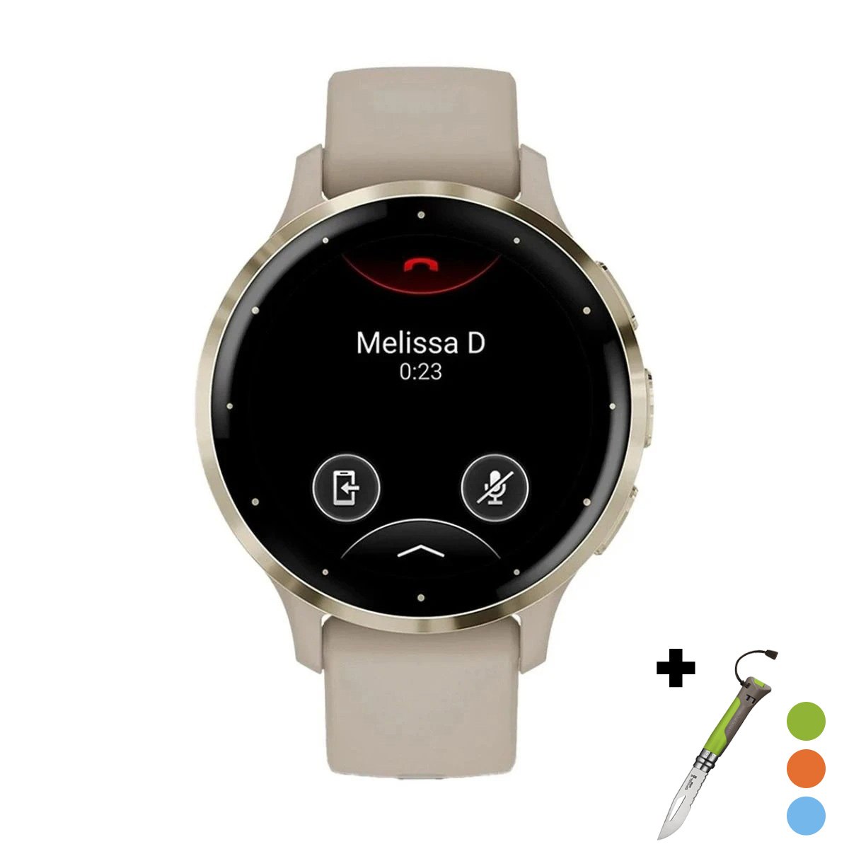 снимка на часовник Смарт часовник Garmin Venu 3S Soft Gold/French Grey 010-02785-02