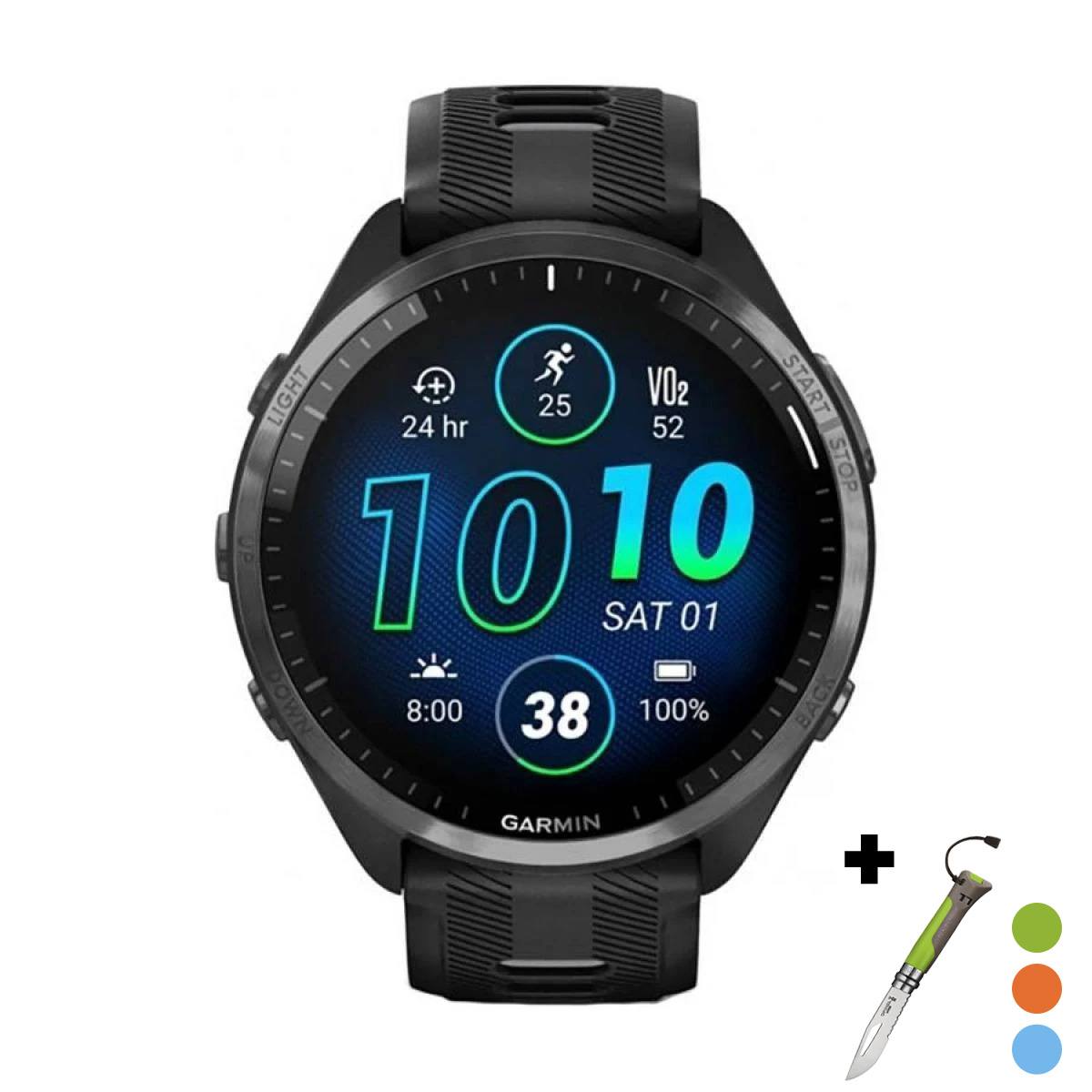 снимка на часовник Смарт часовник Garmin Forerunner 965 Black/Powder Grey 010-02809-10
