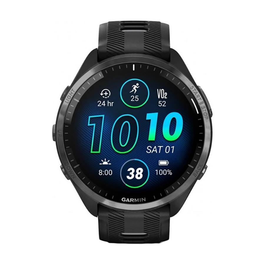 снимка на часовник Смарт часовник Garmin Forerunner 965 Black/Powder Grey 010-02809-10