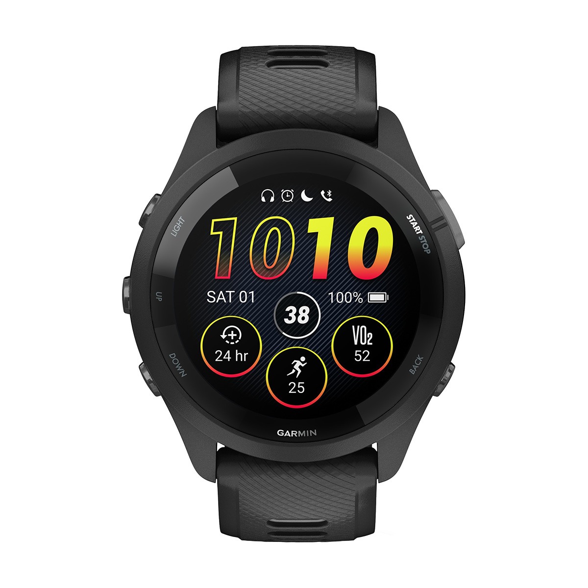 снимка на часовник Смарт часовник Garmin Forerunner 265 Black/Powder Gray 010-02810-10