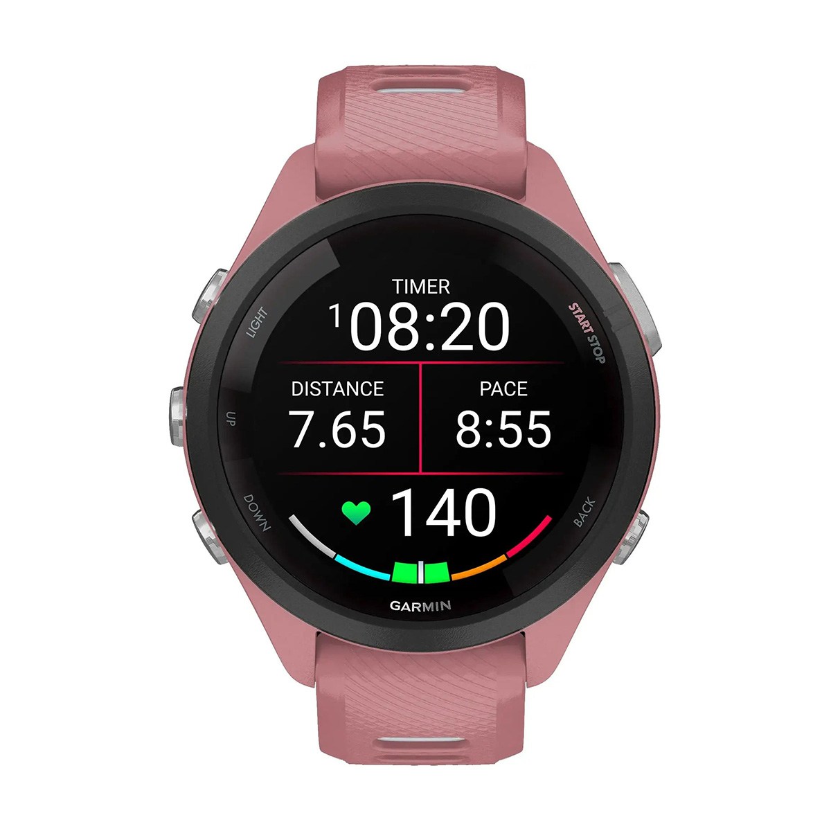 снимка на часовник Смарт часовник Garmin Forerunner 265S Light Pink/Powder Grey 010-02810-15