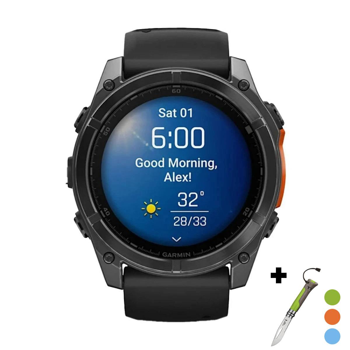 снимка на часовник Смарт часовник Garmin Fenix 8 Amoled 51 мм Slate Gray/Black Garmin 010-02905-00