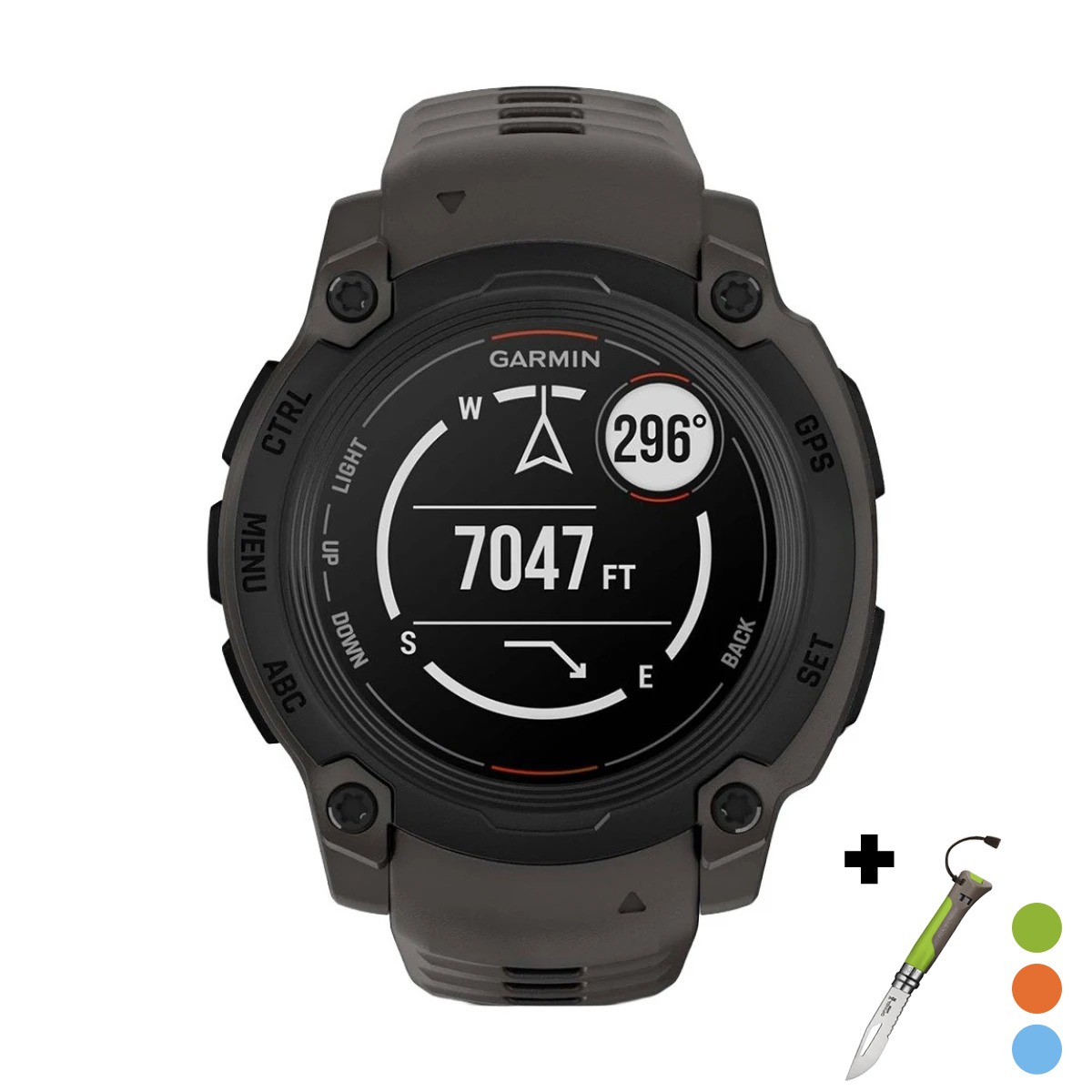 снимка на часовник Смарт часовник Garmin Instinct E MiP 40 мм Black 010-02932-00