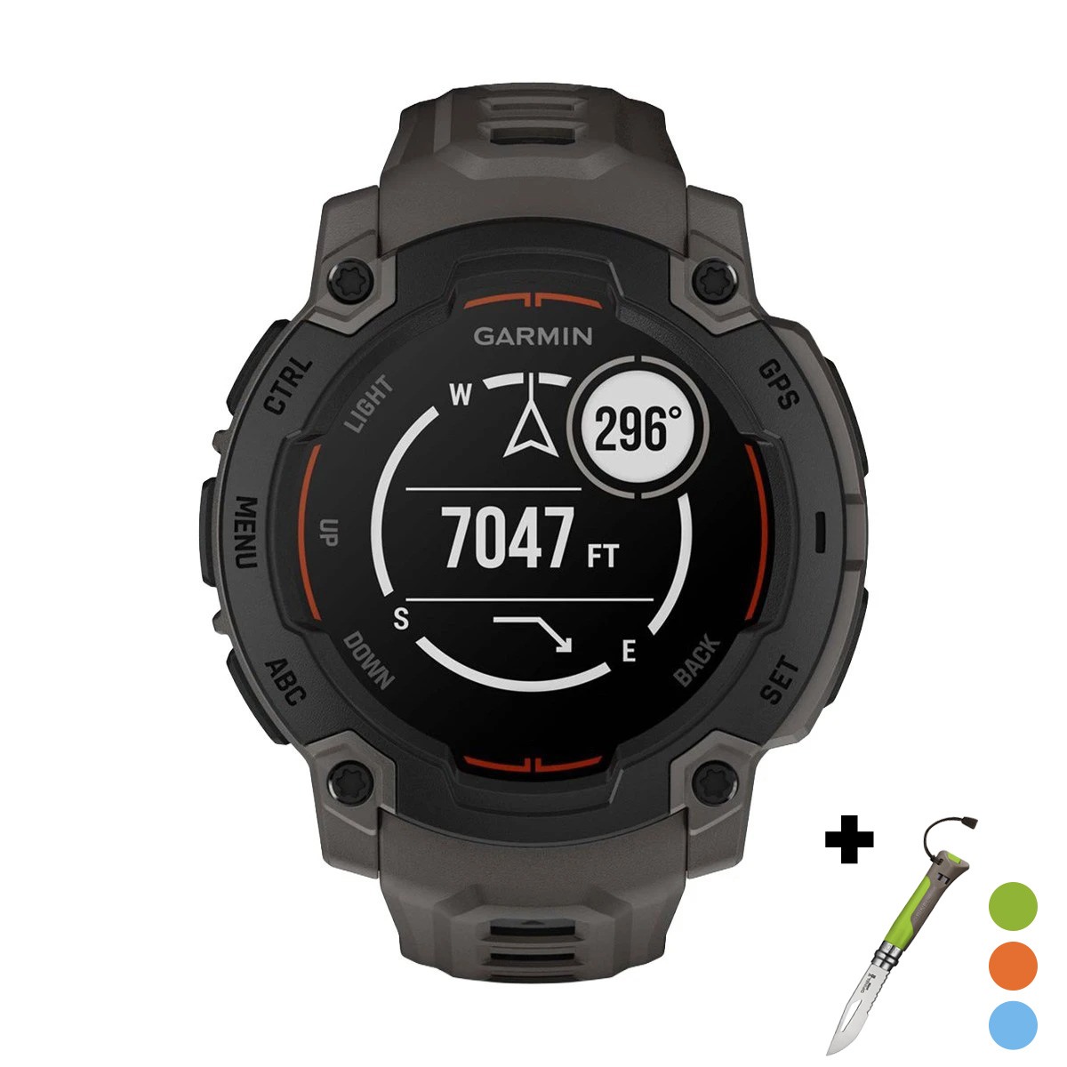 снимка на часовник Смарт часовник Garmin Instinct E MiP 45 мм Black 010-02933-00