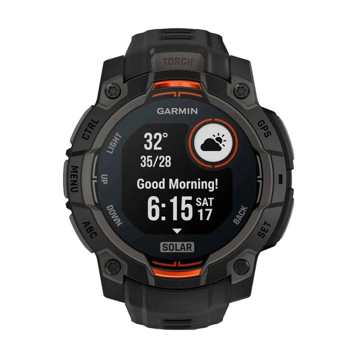 снимка на часовник Смарт часовник Garmin Instinct 3 Solar Black 010-02934-00