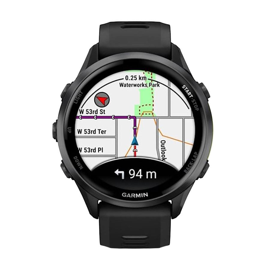 снимка на часовник Смарт часовник Garmin Forerunner 970 Amoled 47 мм Sapphire Carbon Grey DLC/Black/Whitestone 010-02969-10