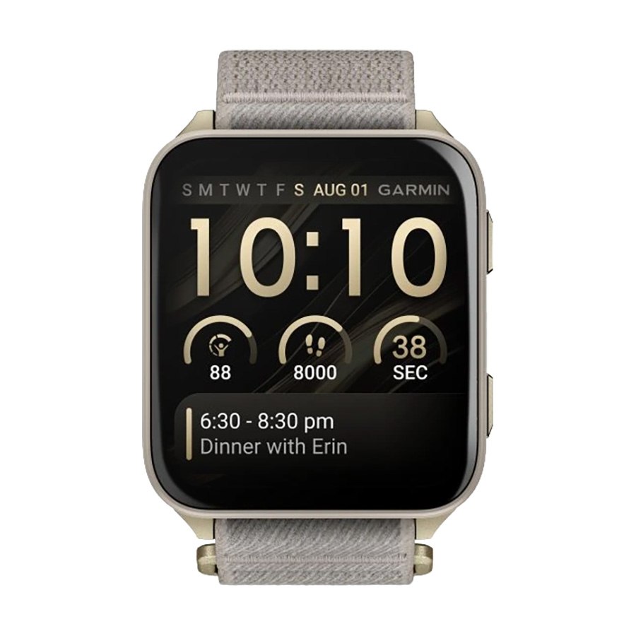 снимка на часовник Смарт часовник Garmin Venu X1 Amoled 46 мм Soft Gold/French Grey 010-02980-09