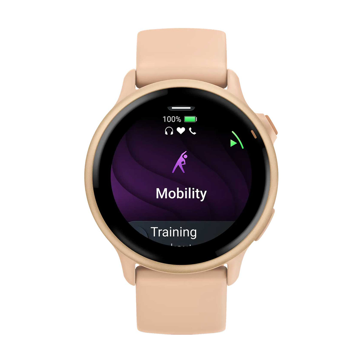снимка на часовник Смарт часовник Garmin Vivoactive 6 Amoled 42 мм Gorilla 3 Metallic Pink Dawn/Pink Dawn 010-02985-03