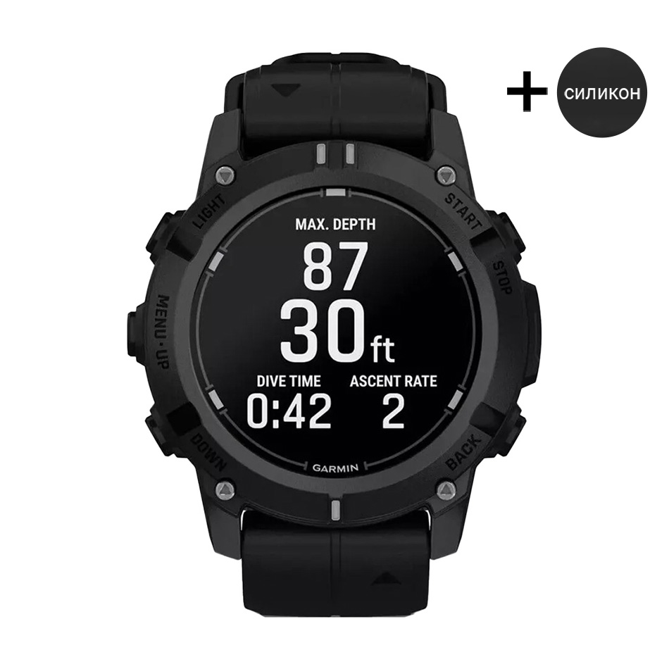 снимка на часовник Смарт часовник Garmin Descent G2 Amoled 46 мм Sapphire Black 010-02986-00