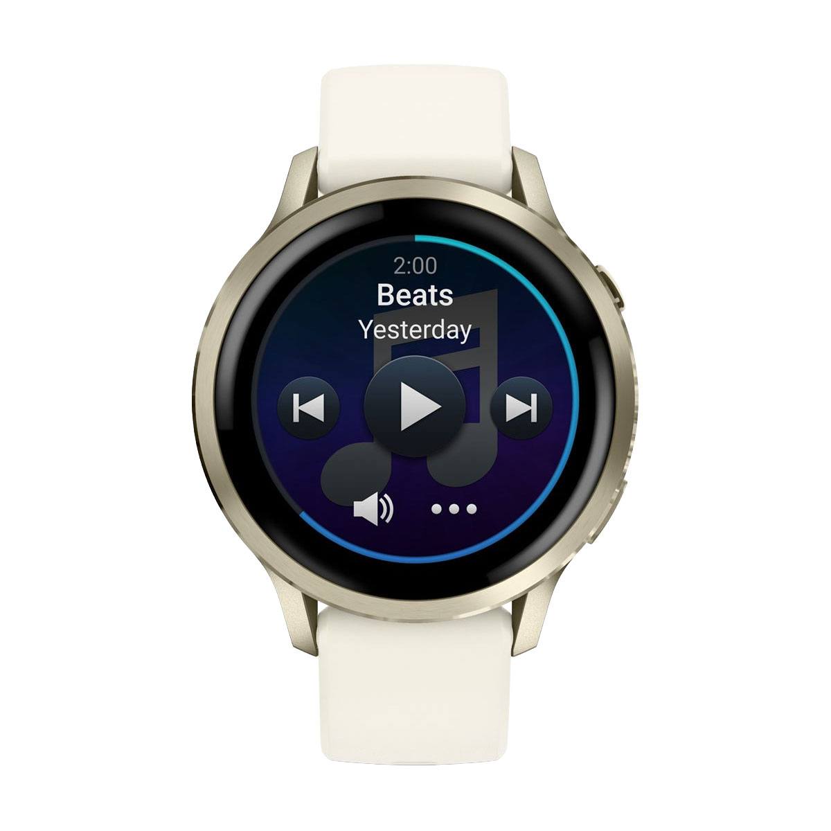 снимка на часовник Смарт часовник Garmin Venu 4 Amoled 41 мм Gorilla 3 Lunar Gold/Bone 010-03013-00