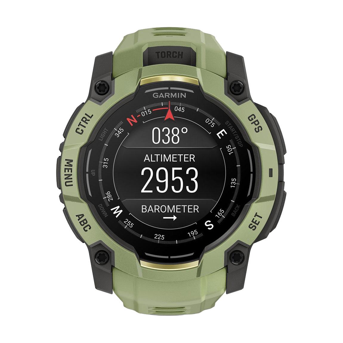 снимка на часовник Смарт часовник Garmin Instinct 3 Amoled 50 мм Fern Green 010-03020-02