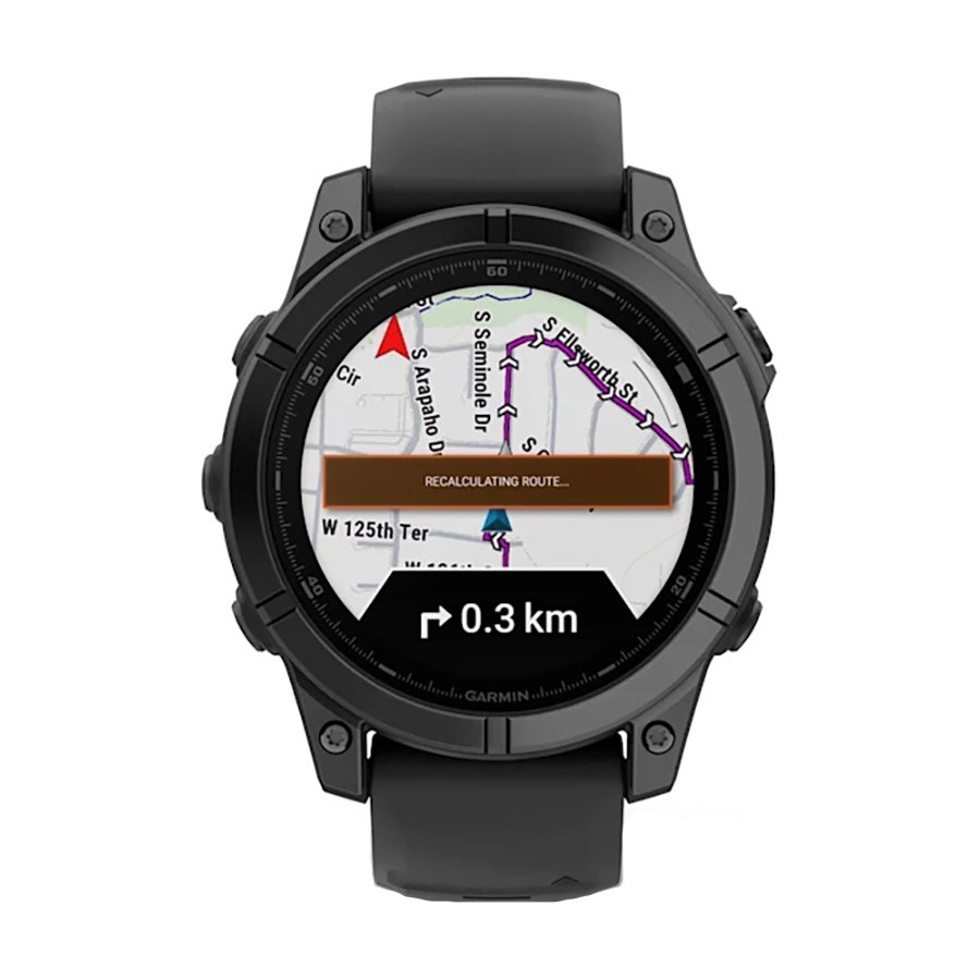 снимка на часовник Смарт часовник Garmin Fenix E Slate Gray Steel/Black Garmin 010-03025-01