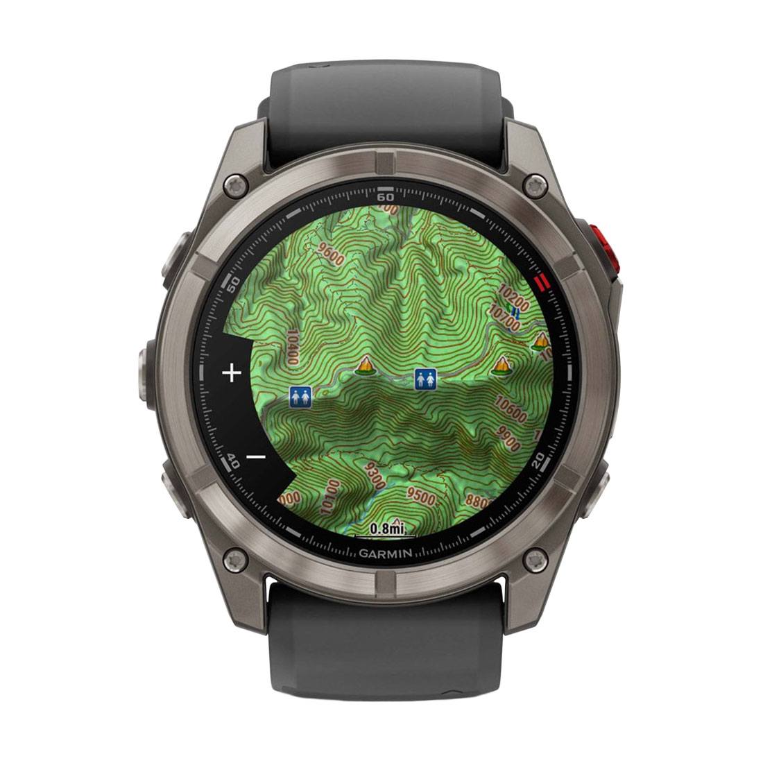снимка на часовник Смарт часовник Garmin Fenix 8 Pro Amoled 47 мм Sapphire Titanium/Graphite/Pebble Grey 010-03198-11