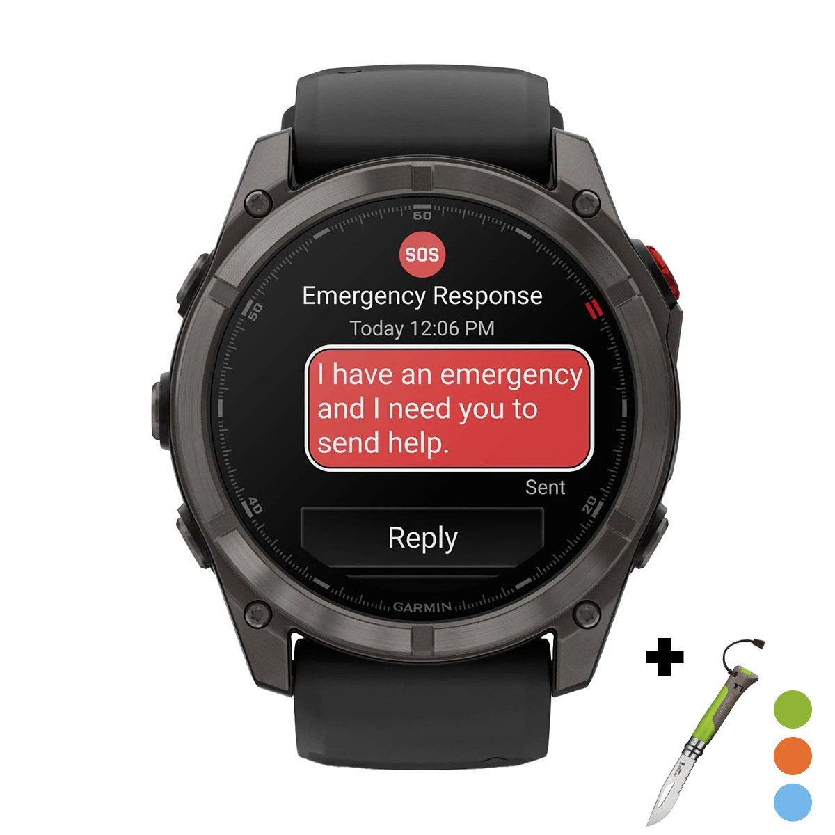 снимка на часовник Смарт часовник Garmin Fenix 8 Pro Amoled 51 мм Sapphire Carbon Grey DLC Titanium/Black/Pebble Grey 010-03199-01