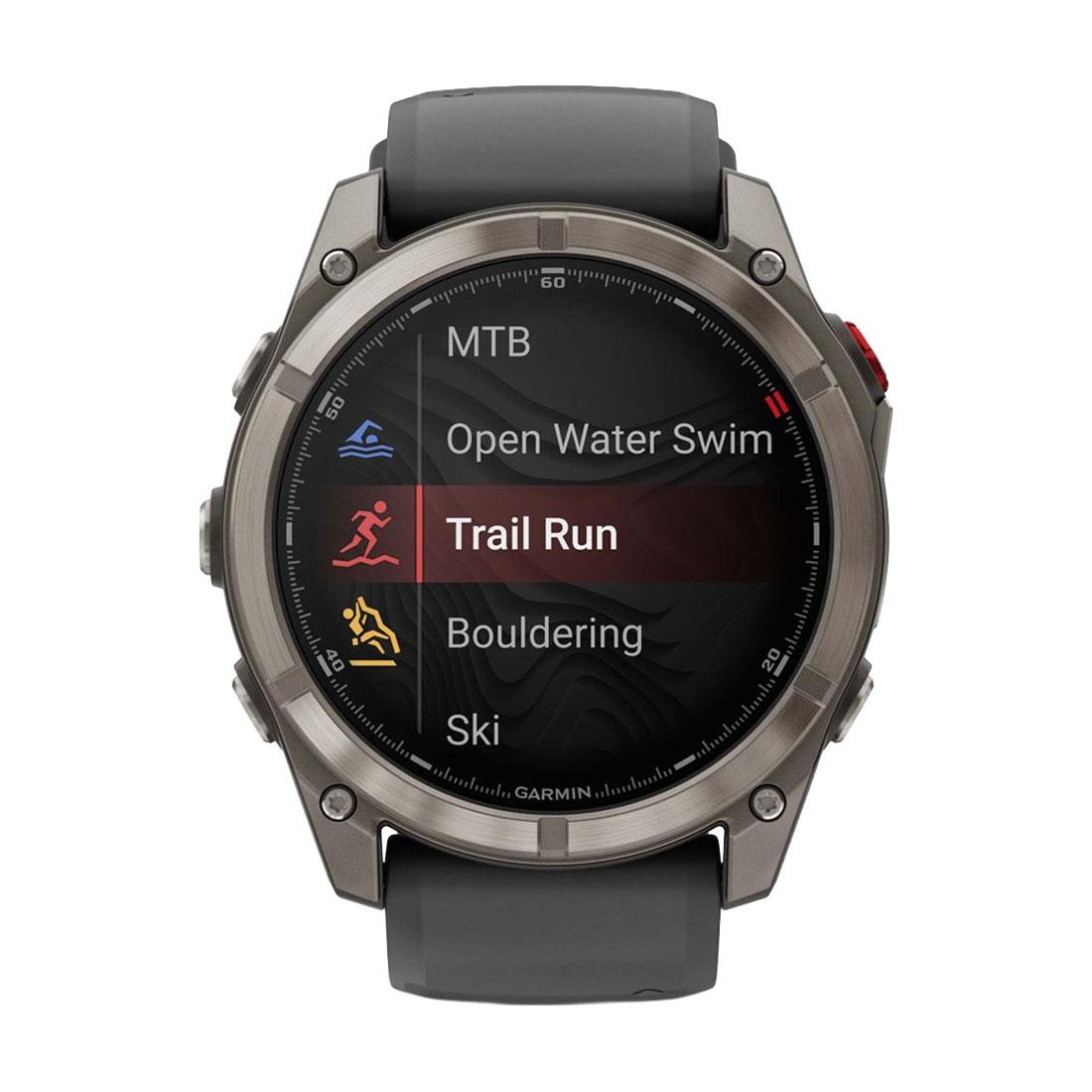 снимка на часовник Смарт часовник Garmin Fenix 8 Pro Amoled 51 мм Sapphire Titanium/Graphite/Black 010-03199-11