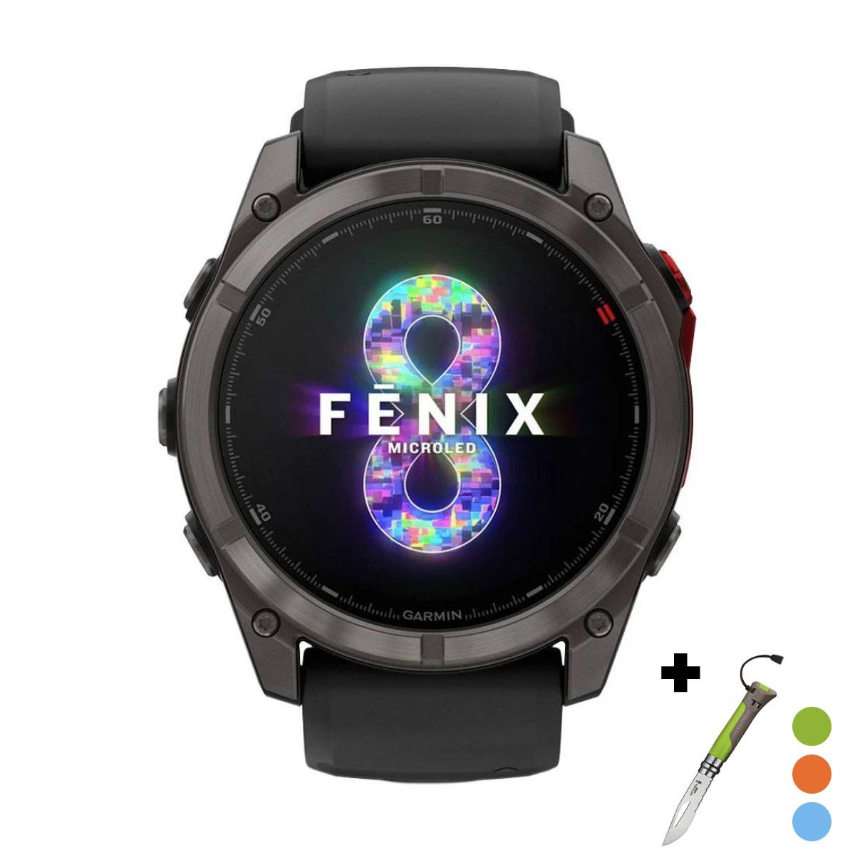 снимка на часовник Смарт часовник Garmin Fenix 8 Pro MicroLED 51 мм Black 010-03380-01