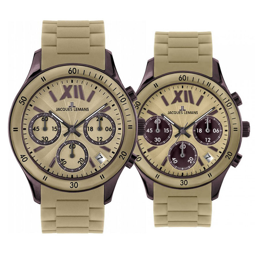 снимка на часовник Комплект часовници за двойки Jacques Lemans 1-1586 S & 1-1587 S