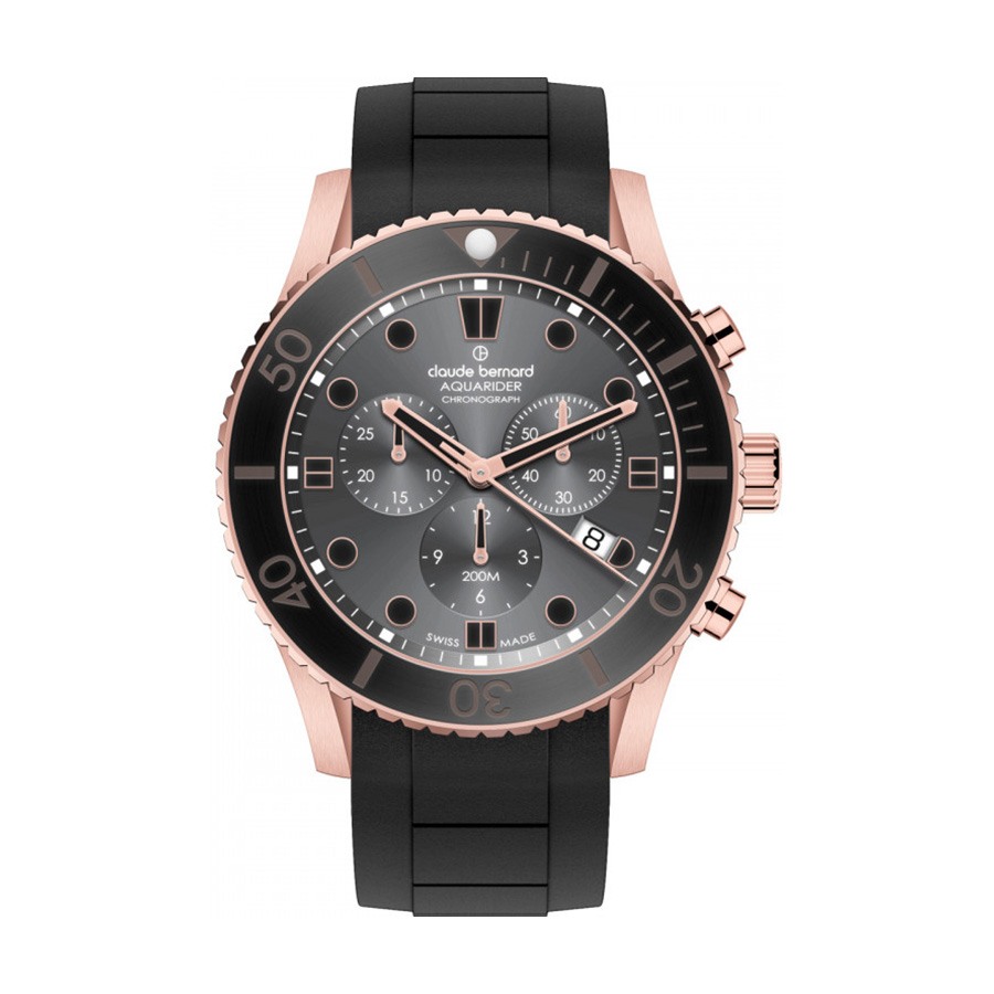 снимка на часовник Часовник Claude Bernard Aquarider 10252 37RNGCA GRN