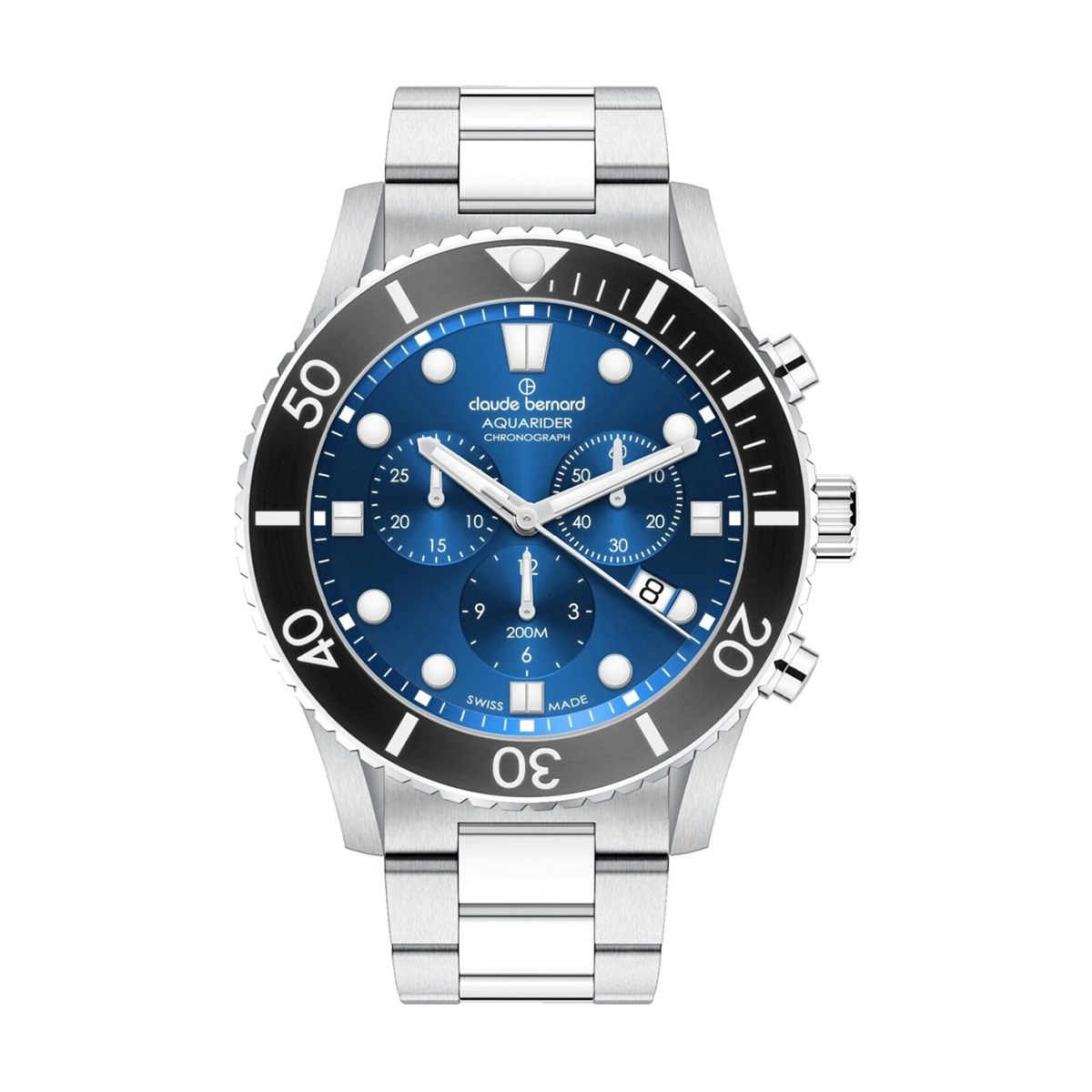 снимка на часовник Часовник Claude Bernard Aquarider 10252 3NBM BUIB