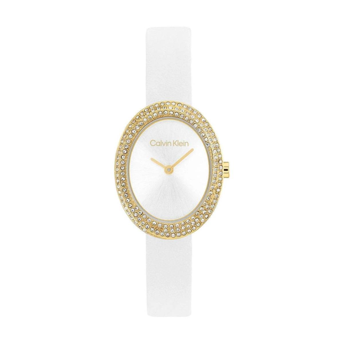 снимка на часовник Часовник Calvin Klein Twisted Bezel 25100146