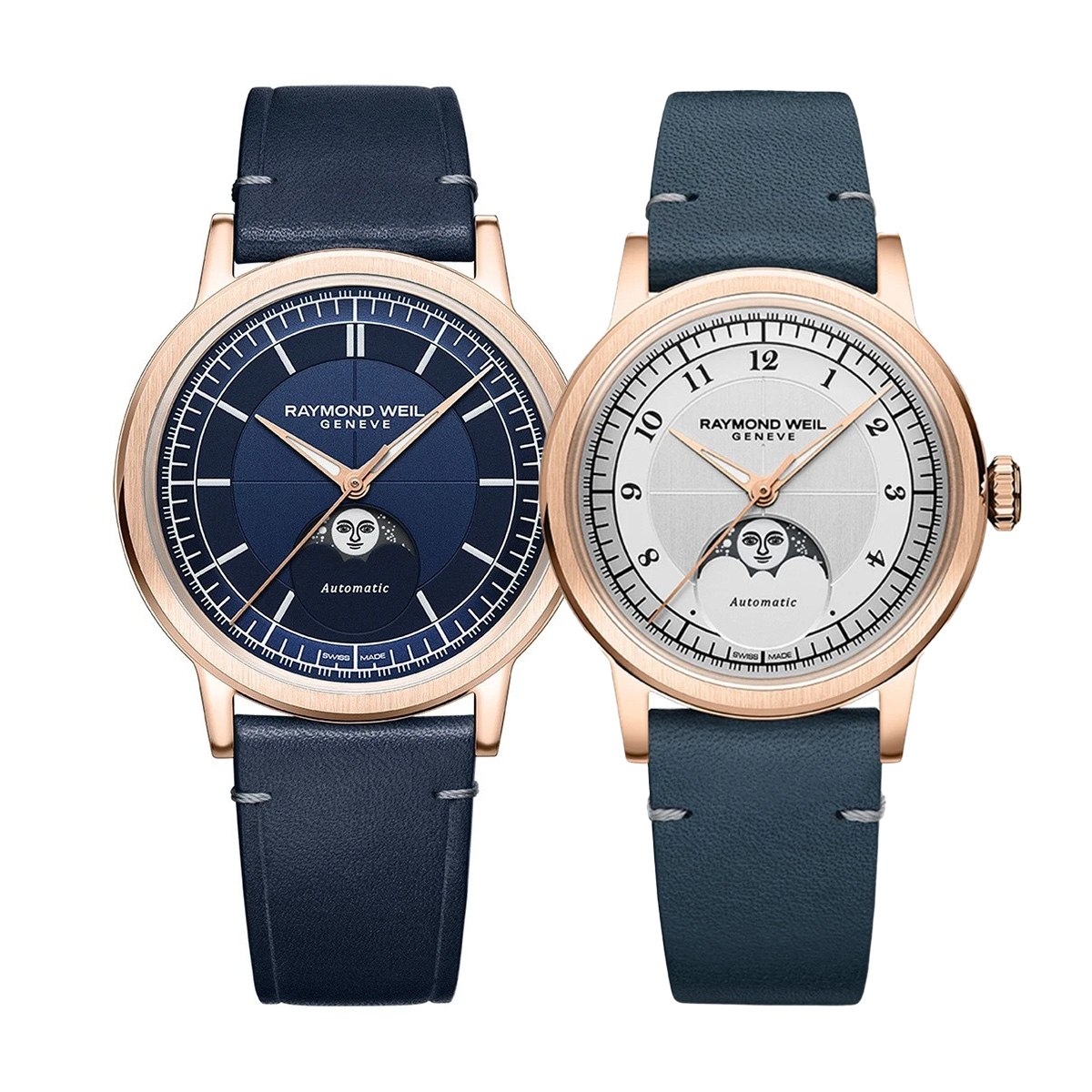 снимка на часовник Комплект часовници за двойки Raymond Weil Millesime 2945-PC5-50001-2145-PC5-05650