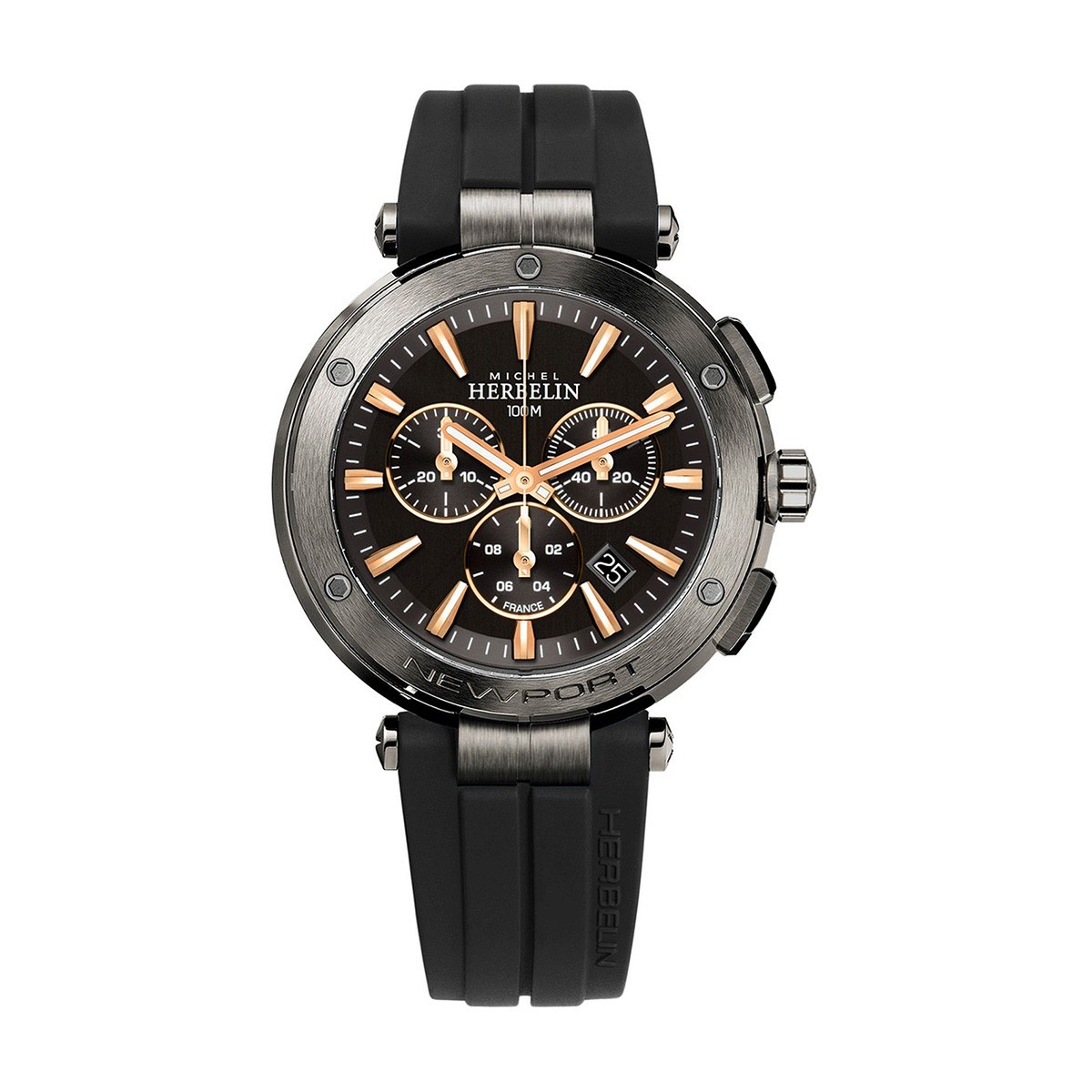 снимка на часовник Часовник Herbelin Newport Chrono 37688G33TCA