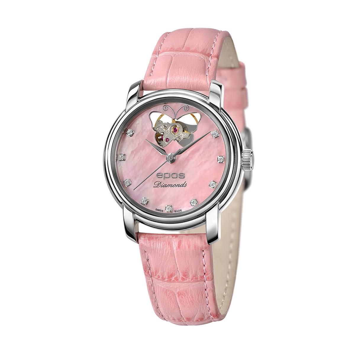 снимка на часовник Часовник Epos Timeless OH Diamond 4314.133.20.83.13
