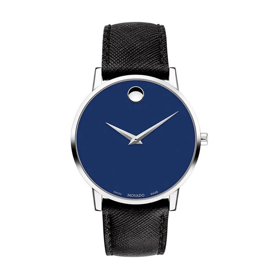 снимка на часовник Часовник Movado Museum Classic 607197
