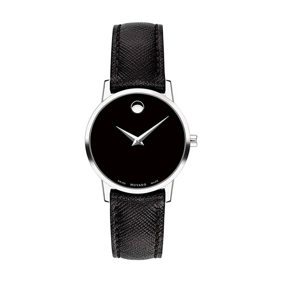 снимка на часовник Часовник Movado Museum Classic 607204
