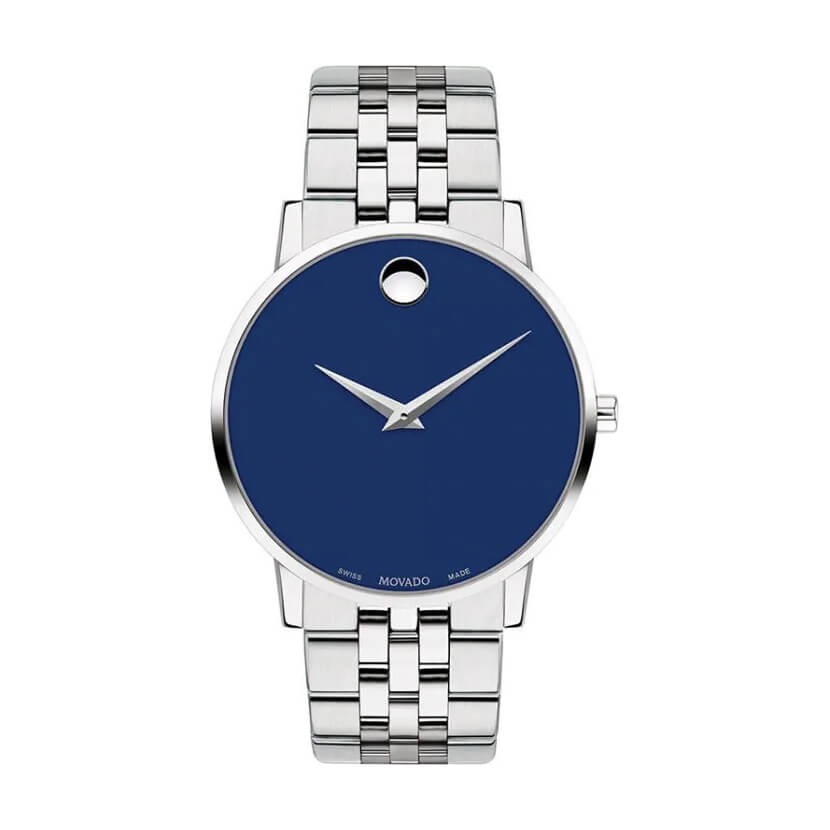 снимка на часовник Часовник Movado Museum Classic 607212