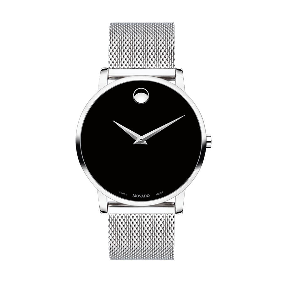 снимка на часовник Часовник Movado Museum Classic 607219