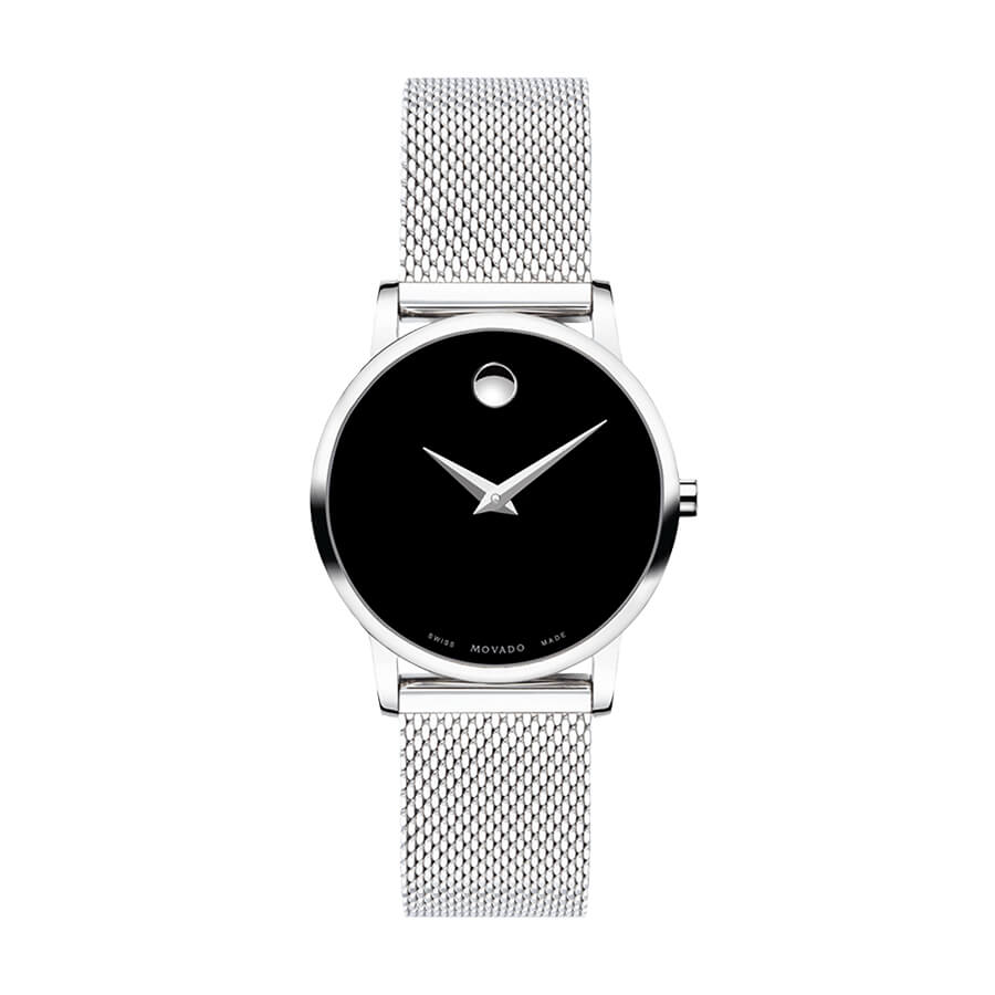 снимка на часовник Часовник Movado Museum Classic 607220