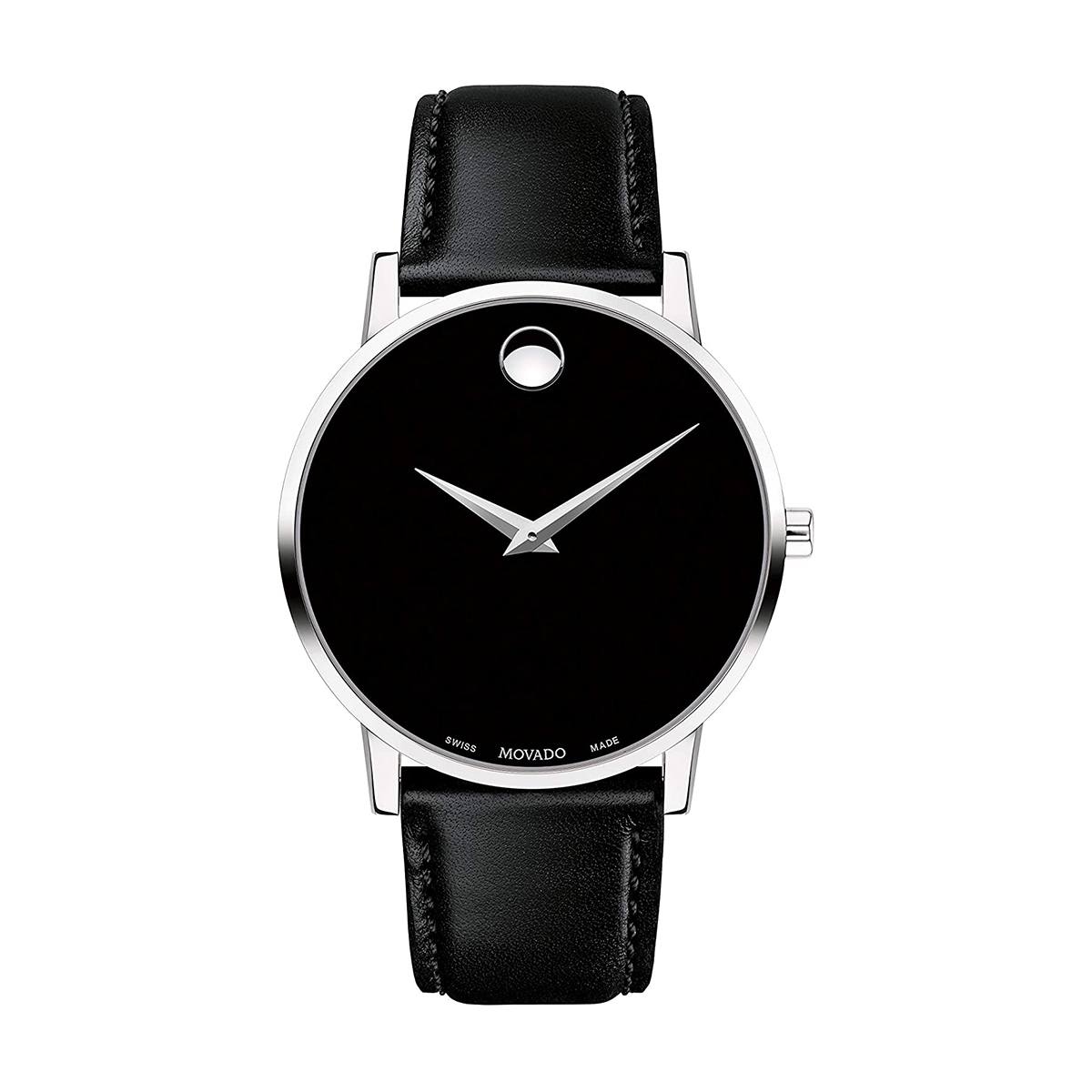 снимка на часовник Часовник Movado Museum Classic 607269