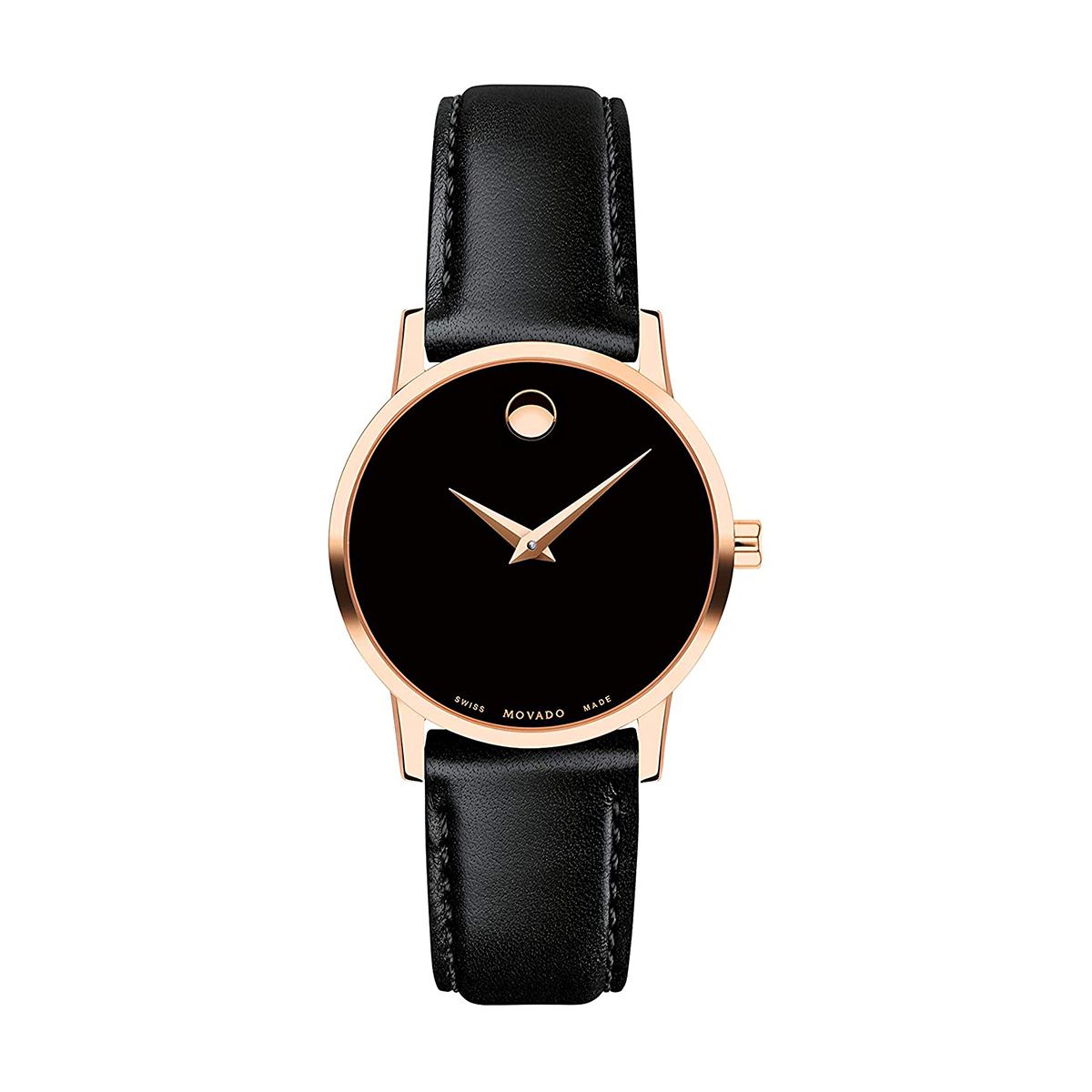 снимка на часовник Часовник Movado Museum Classic 607276