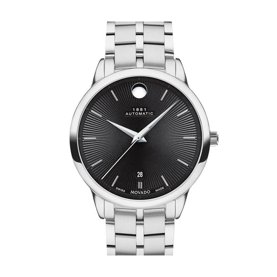 снимка на часовник Часовник Movado Automatic 1881 607461