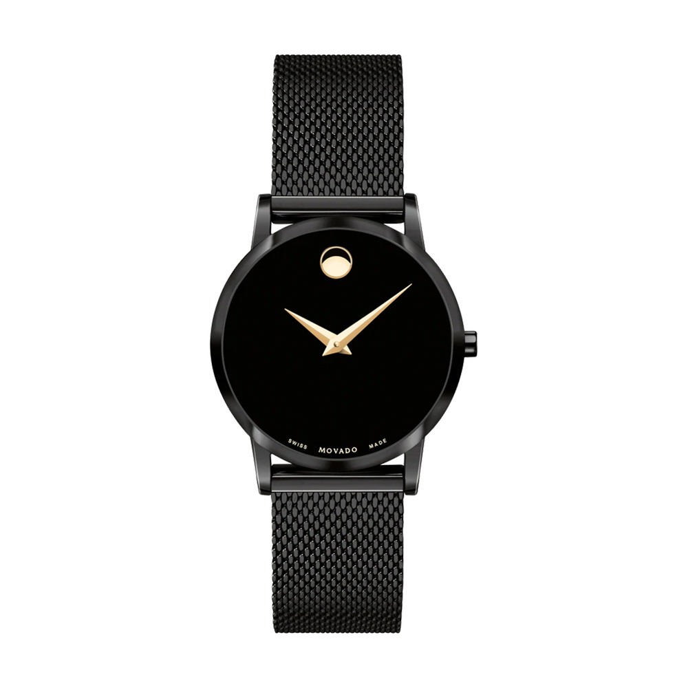 снимка на часовник Часовник Movado Museum Classic 607493