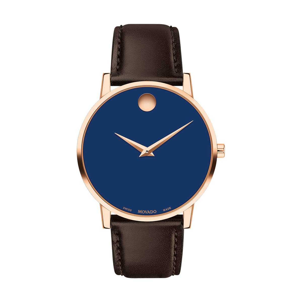 снимка на часовник Часовник Movado Museum Classic 607597