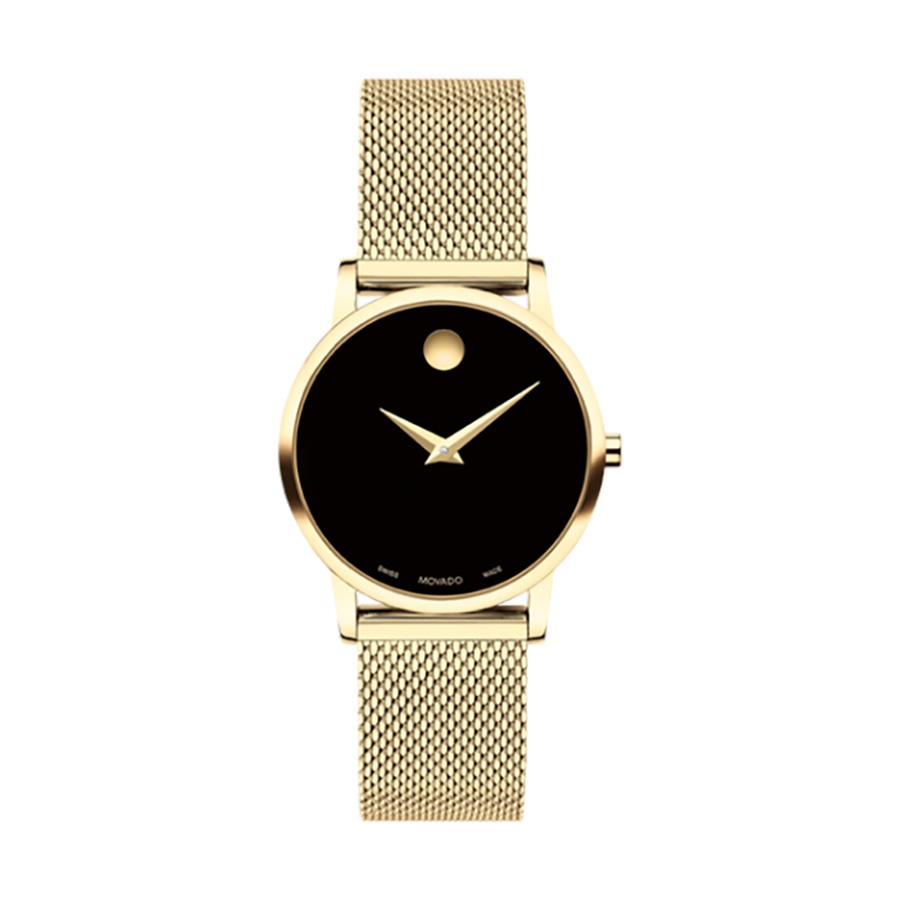 снимка на часовник Часовник Movado Museum Classic 607627