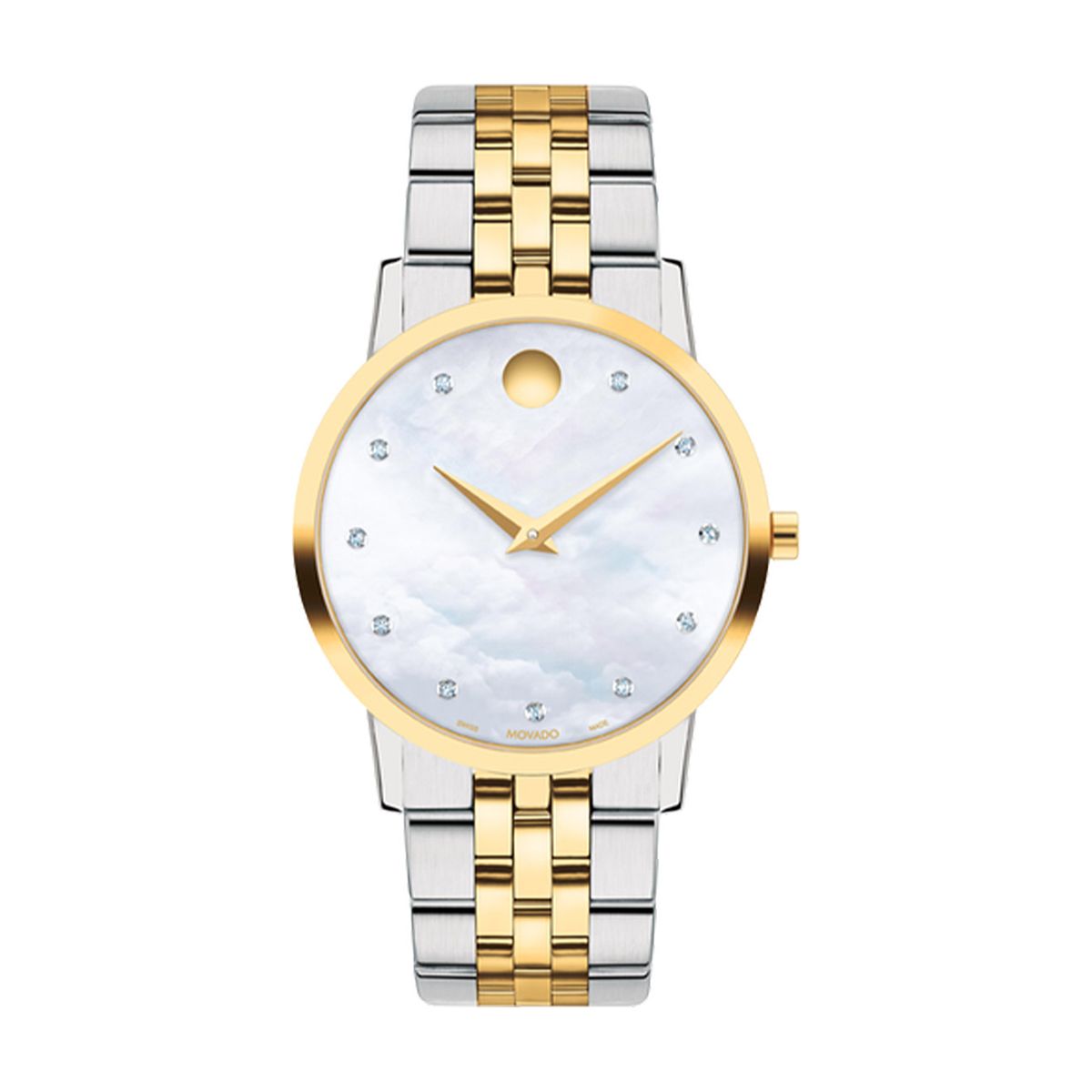 снимка на часовник Часовник Movado Museum Classic 607630