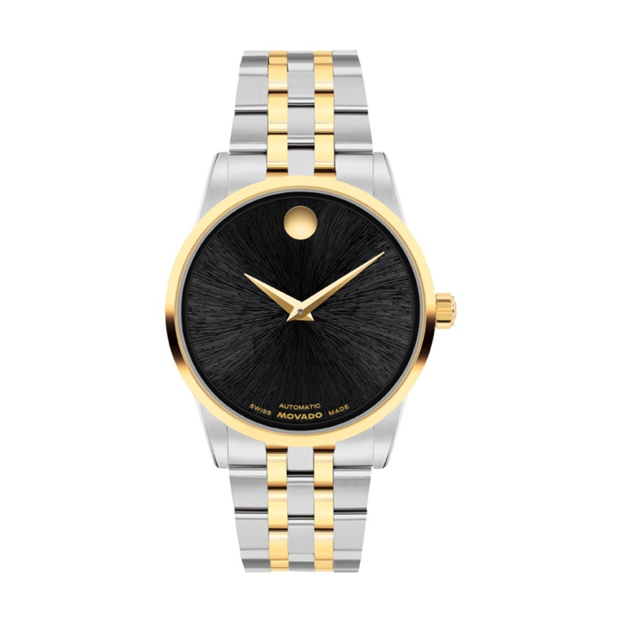 снимка на часовник Часовник Movado Museum Classic 608001