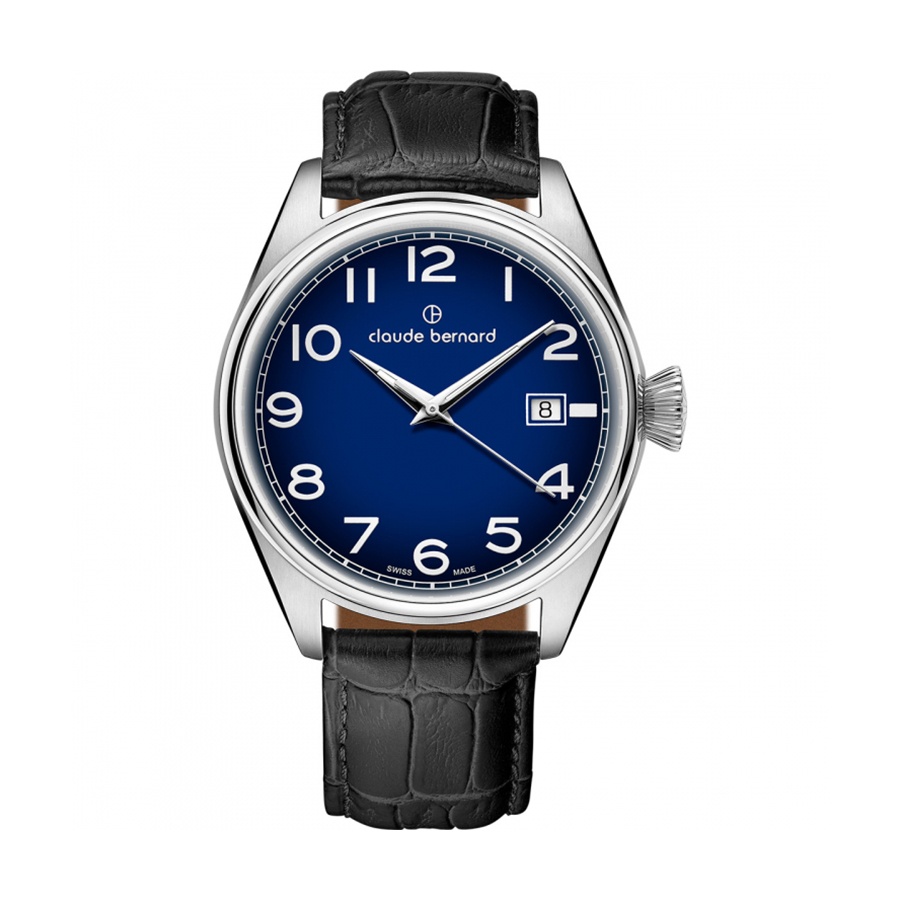 снимка на часовник Часовник Claude Bernard Proud Heritage 70203 3C BUB