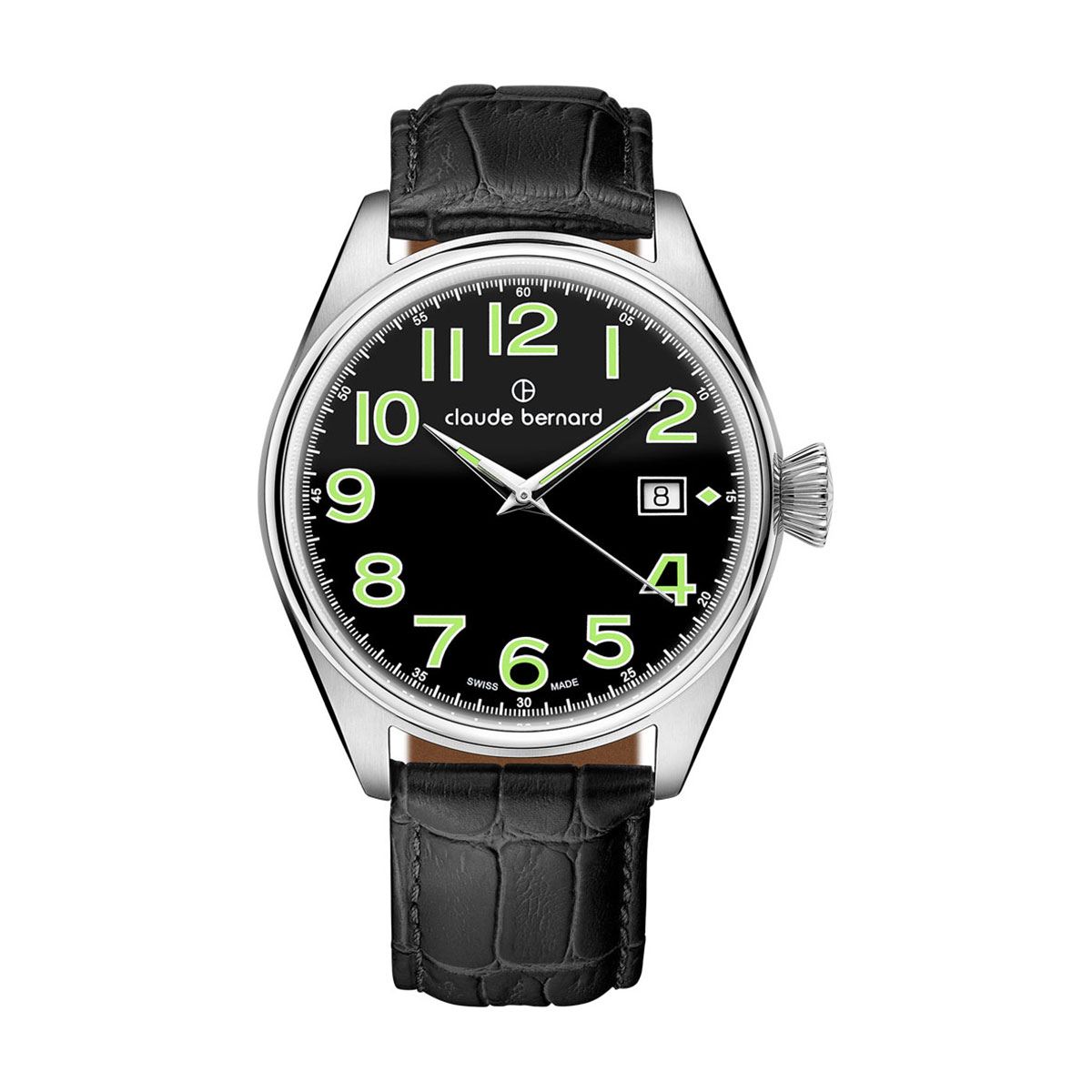 снимка на часовник Часовник Claude Bernard Proud Heritage 70203 3C NB