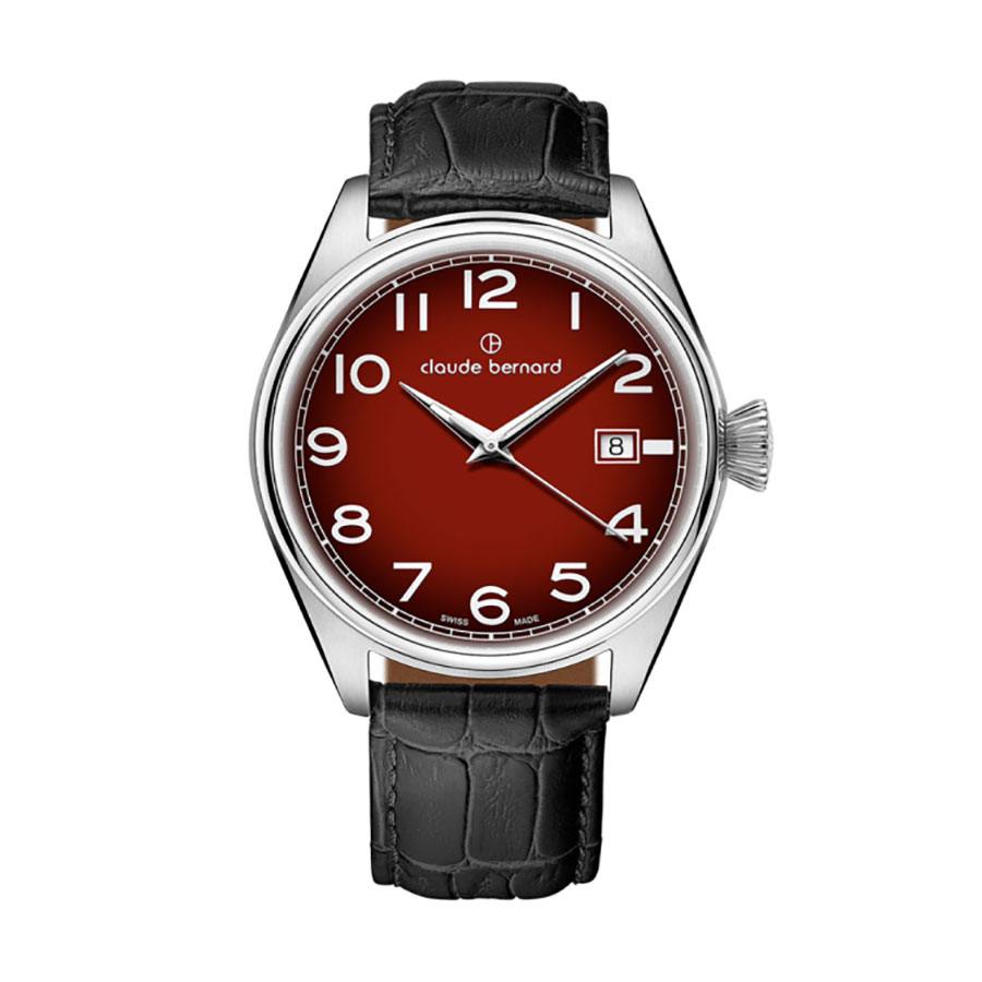 снимка на часовник Часовник Claude Bernard Proud Heritage 70203 3C ROUB