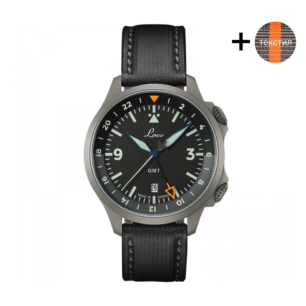 снимка на часовник Часовник Laco 1925 Frankfurt GMT 862120.2