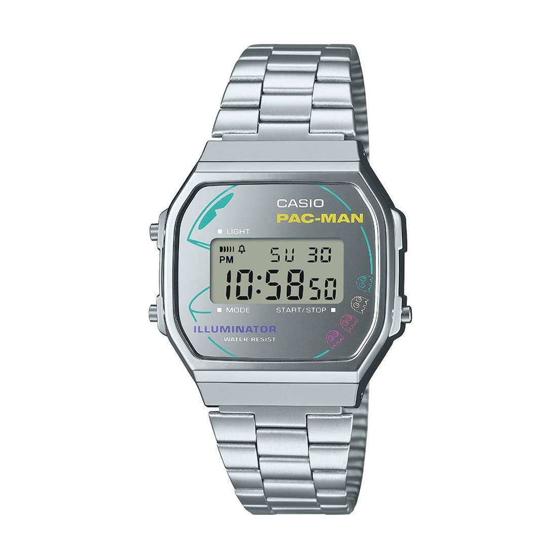 снимка на часовник Часовник Casio x Pac-Man A168WEPC-7AER