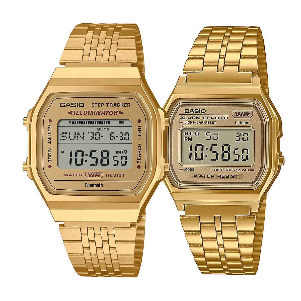 снимка на часовник Комплект часовници за двойки Casio ABL-100WEG-9AEF-A158WETG-9AEF