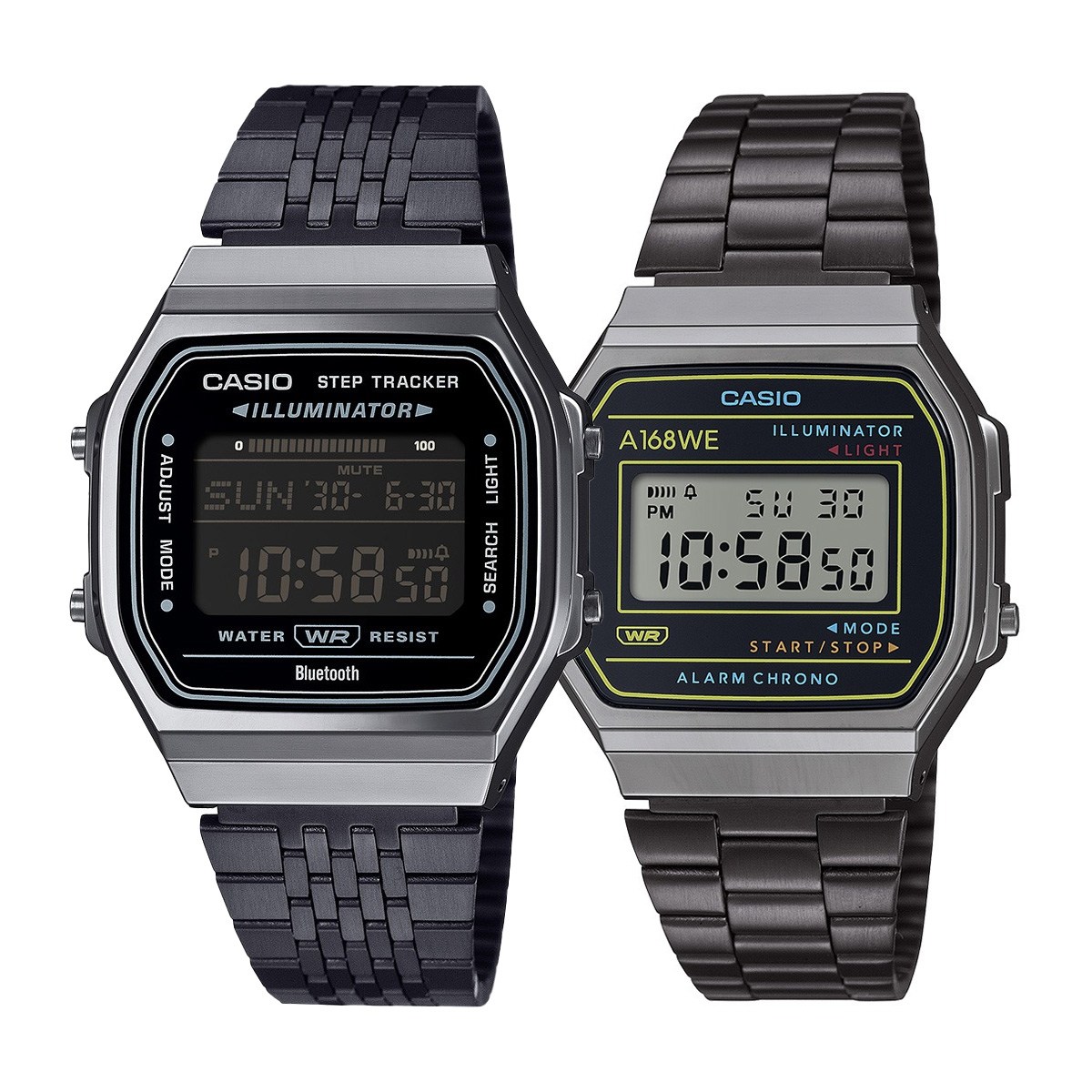 снимка на часовник Комплект часовници за двойки Casio ABL-100WEGG-1BEF-A168WEHB-1AEF