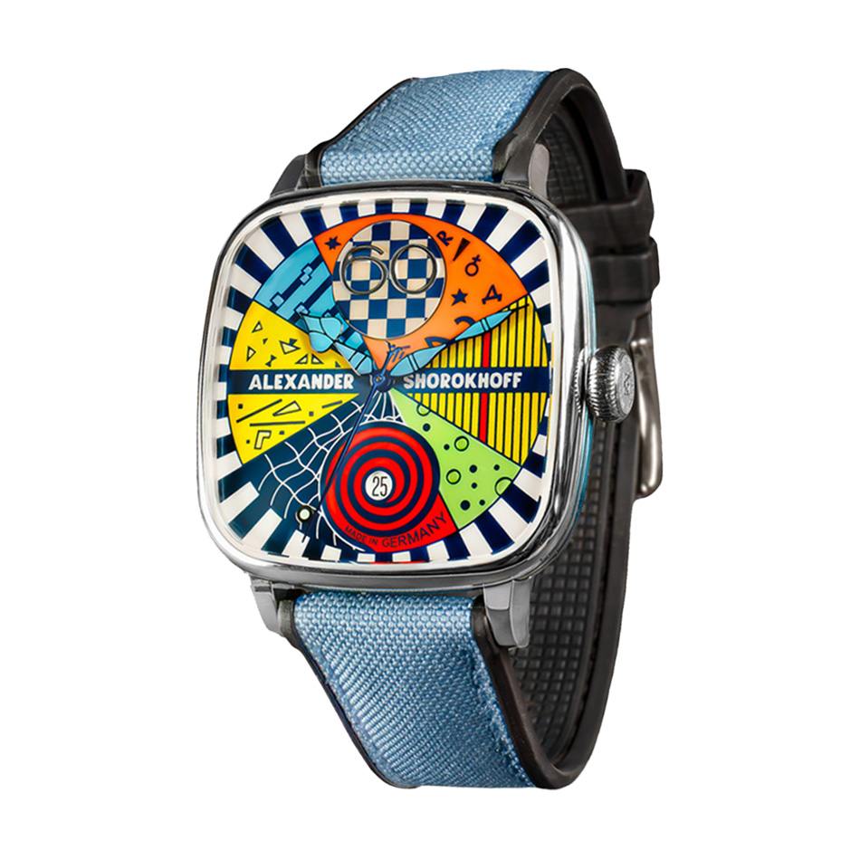 снимка на часовник Часовник Alexander Shorokhoff Avantgarde Kandy Blue AS.KD-AVG-B